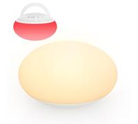 MAHYKO Luce notturna per bambini, luce notturna portatile per allattare e dormire, sicura in silicone senza BPA per neonati, lampada ricaricabile a LED rossa