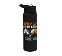 Mai dire che non è uno sport ti sfido Hobby Equitazione Stainless Steel Insulated Water Bottle
