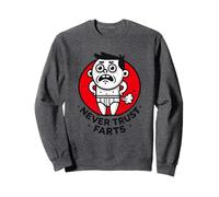 Mai Fidarsi Dei Peti - Design Umoristico Felpa