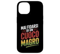 mai fidarsi di un cuoco magro regalo divertente Custodia per iPhone 14