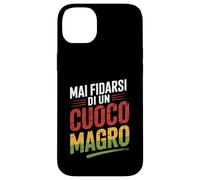 mai fidarsi di un cuoco magro regalo divertente Custodia per iPhone 14 Plus