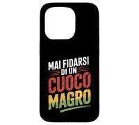 mai fidarsi di un cuoco magro regalo divertente Custodia per iPhone 15 Pro