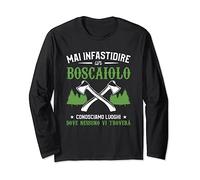 Mai Infastidire Un Boscaiolo Conosciamo Luoghi Maglia a Manica