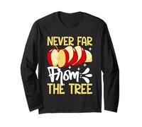 Mai lontano dalla mela dell'albero Maglia a Manica