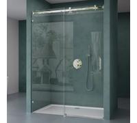 Mai & Mai Box Doccia per Nicchia 130x195cm, Porta Doccia Scorrevole