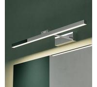 Mai & Mai Lampada da Specchio LED per Bagno, 14W, 4000K, 60cm, Cromo | Applique Specchio Luce Bianca Neutra, Luce per Trucco, Illuminazione da Parete, Strahlenschön