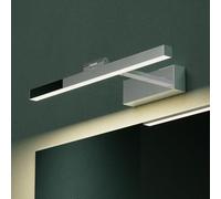 Mai & Mai Lampada da Specchio LED per Bagno, 9W, 4000K, 40cm, Cromo