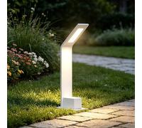 Mai & Mai Lampione da Giardino 3000K, IP65, Alluminio, 12.8X9.8x40.8cm