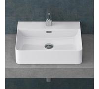 Mai & Mai Lavabo da Appoggio 50x42x12cm in Ceramica con Nano Rivestimenti