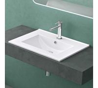 Mai & Mai Lavabo Incasso 61x47x18cm in Ceramica Bianca, Brüssel912