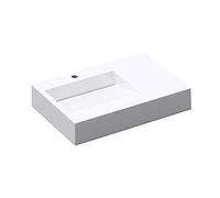 Mai & Mai Lavabo sospeso Col11, 75 x 50 x 13 cm, colore bianco