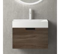 Mai & Mai Mobile Bagno Sospeso 60x46cm, Mobile da Bagno con Cassetto Soft-Close