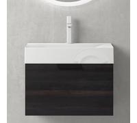 Mai & Mai Mobile Bagno Sospeso 60x46cm, Mobile da Bagno con Cassetto Soft-Close