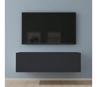 Mai & Mai Mobile TV 100x40,2x30cm, Antracite opaco | Mobile TV per Televisore, Armadietto per TV Basso Soft-close con Ante per Soggiorno, Camera da Letto Fernsehschrank02