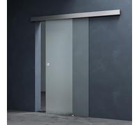 Mai & Mai Porta Scorrevole in Vetro 90x205cm, Softclose, Vetro 8mm