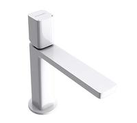 Mai & Mai Rubinetto Miscelatore Monocomando, Altezza 19,6cm, Bianco