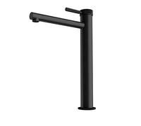 Mai & Mai Rubinetto Miscelatore Monocomando, Rubinetto Bagno Lavabo Bidet Lavandino30.5cm WAO-7601-H Nero Opaco