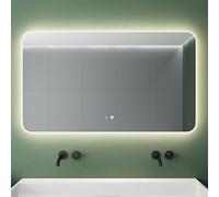Mai & Mai Specchio da Bagno Appeso, Specchio a LED da Parete 120x70cm