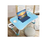 "Mai più dolore al collo!" Tavolino da letto regolabile per laptop - Supporto ergonomico pieghevole con ventola e luce, adatto ai laptop