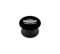 Mai scherzare con un boulderer Hobby Climbing PopSockets PopGrip Adesivo