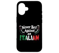 Mai Scommettere Contro Un Italiano Custodia per iPhone 16