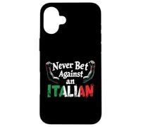 Mai Scommettere Contro Un Italiano Custodia per iPhone 16 Plus