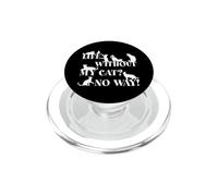 Mai senza gattino e amo i miei gattini Catlover PopSockets PopGrip per MagSafe