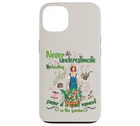 Mai sottovalutare il potere curativo Quiet Moment Garden beige Custodia per iPhone 13