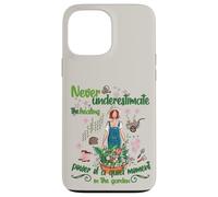 Mai sottovalutare il potere curativo Quiet Moment Garden beige Custodia per iPhone 13 Pro Max