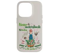 Mai sottovalutare il potere curativo Quiet Moment Garden beige Custodia per iPhone 14 Pro