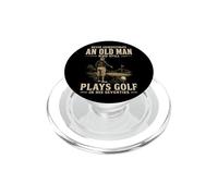 Mai sottovalutare il vecchio che gioca ancora a golf negli anni settanta PopSockets PopGrip per MagSafe