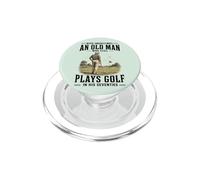 Mai sottovalutare il vecchio che gioca ancora a golf negli anni settanta PopSockets PopGrip per MagSafe