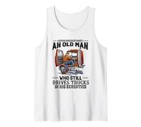 Mai Sottovalutare Il Vecchio Che Guida Camion Anni Settanta Anni '70 Canotta