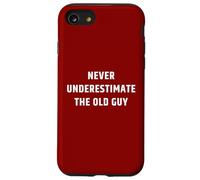 Mai sottovalutare il vecchio ragazzo divertente esercizio fitness umorismo Custodia per iPhone SE (2020) / 7/8
