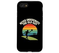Mai sottovalutare il vecchio ragazzo divertimento Vintage Sport Custodia per iPhone SE (2020) / 7/8
