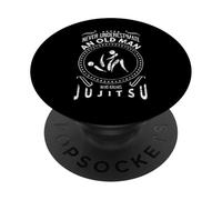 Mai sottovalutare un vecchio che conosce Jiu Jitsu BJJ MMA PopSockets PopGrip Adesivo