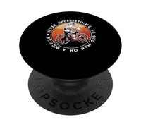 Mai sottovalutare un vecchio con bicicletta PopSockets PopGrip Adesivo