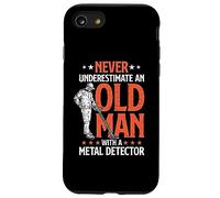 Mai sottovalutare un vecchio con un metal detector Custodia per iPhone SE (2020) / 7/8
