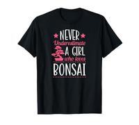 Mai sottovalutare una ragazza che ama i bonsai Maglietta