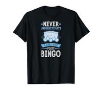 Mai sottovalutare una ragazza che gioca a bingo Maglietta