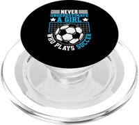 Mai sottovalutare una ragazza che gioca a calcio PopSockets PopGrip per MagSafe