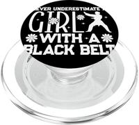 Mai sottovalutare una ragazza con la cintura nera - Wing Chun PopSockets PopGrip per MagSafe