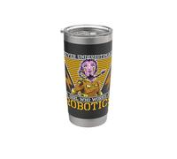 Mai sottovalutare una ragazza Intelligenza Artificiale Robotica Bicchiere termico in acciaio inox doppia parete