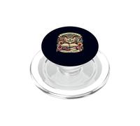 Mai sottovalutare una vecchia signora che ama leggere il gufo saggio PopSockets PopGrip per MagSafe