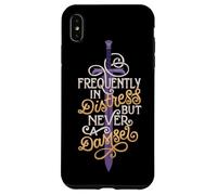 Mai una Damigella in Pericolo Femminista Custodia per iPhone XS Max