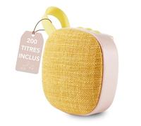 Maïa Plus la Storia Box per Bambini con 200 Titoli Inclusi | Narratore per bambini da 0 a 8 anni con 10 ore di ascolto | Carillon per Neonati con filastrocche e storie (giallo rosa)