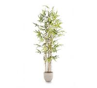 MAIA SHOP Bambù artificiale 150 cm Savage, pianta finta da interno iperrealistica, albero decorativo elegante per casa ufficio e hotel