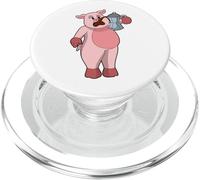 Maiale Caffè Caffettiera PopSockets PopGrip per MagSafe