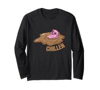 Maiale Chillin nel Fango Maglia a Manica