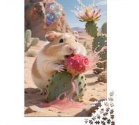maiale d'Guinea Puzzle 1000Pcs Cactus Puzzle Colorato Edugattoivo Puzzle Idea Regalo Puzzle Giochi Per Tutta La Famiglia 1000pcs (75x50cm)